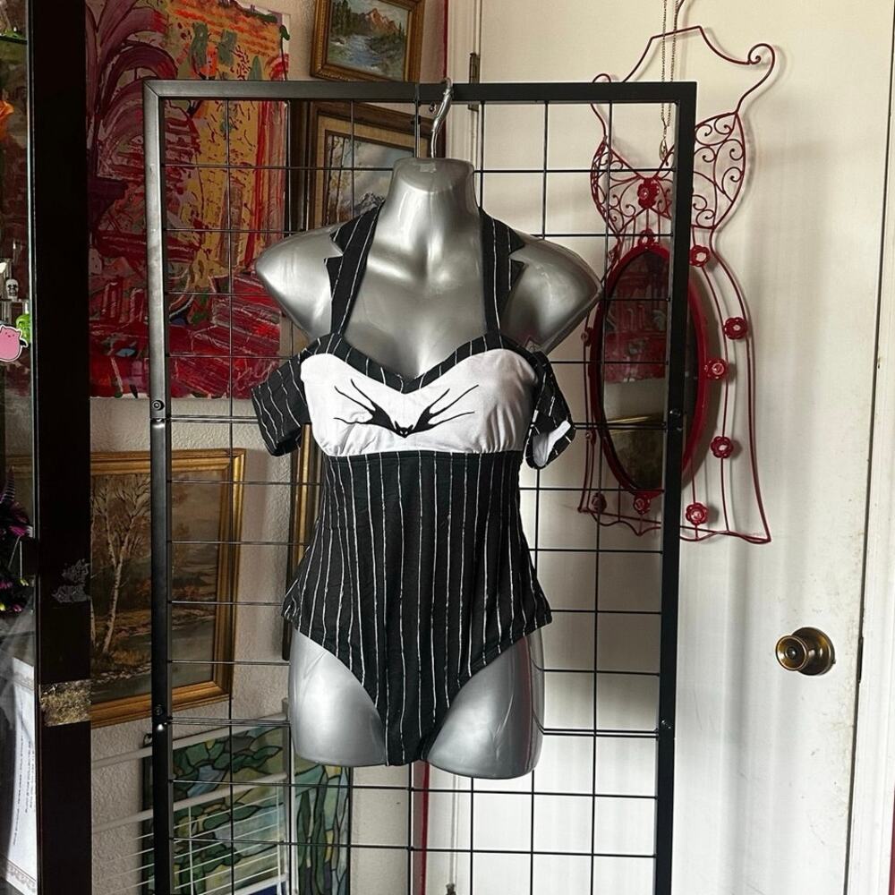 disney nightmare before christmas swimsuit bodysuit